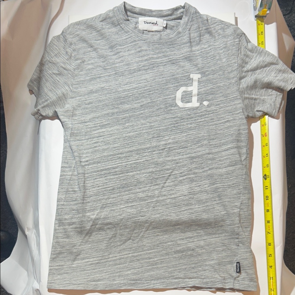 Diamond Supply Co. Heather Gray Short Sleeve Tee